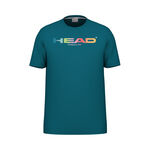 HEAD Clothing HEAD Rainbow T-Shirt Kids-Petrol