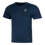 Nike Tennis apparel Nike Court Dri-Fit Advantage T-Shirt Men-Dark Blue,White