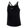 One Dri-FIT Strappy Tank Top Women-Black