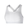 Crossback Mid Sports Bras Women-White,Grey