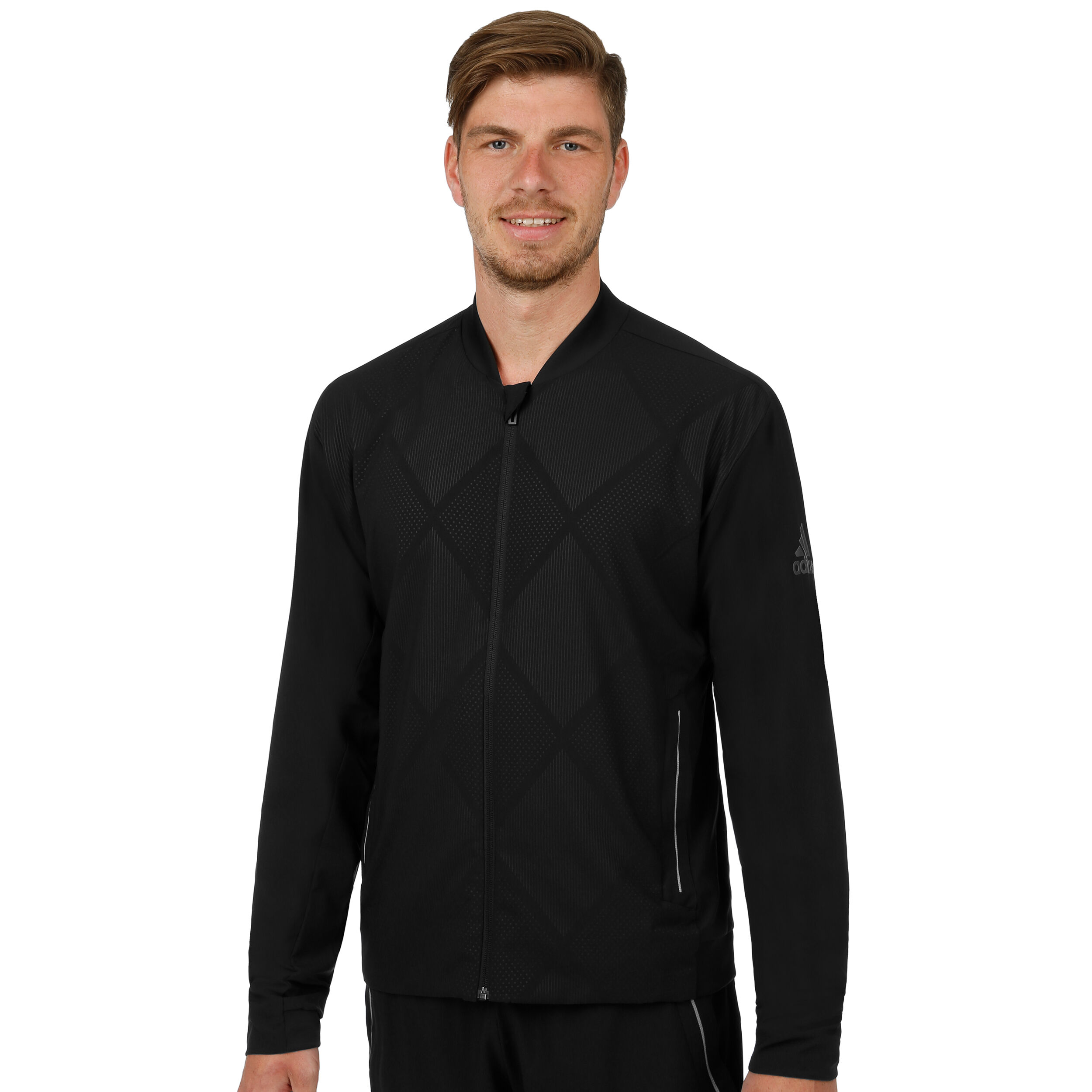 Barricade Training Jacket Men Black Grey