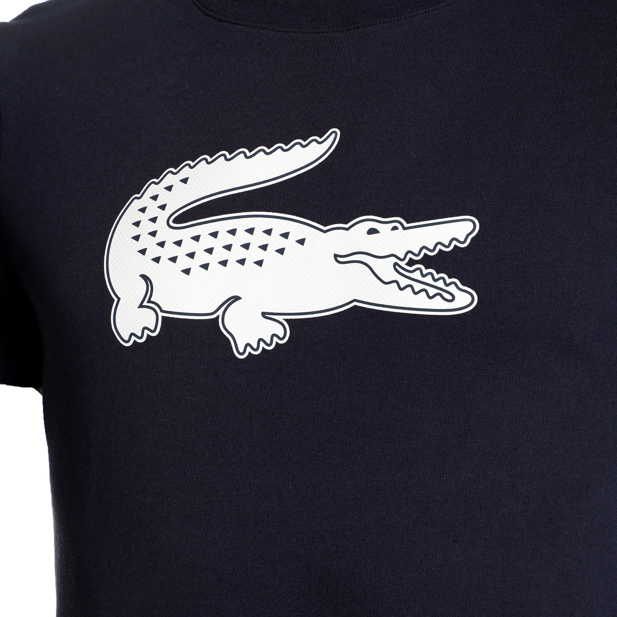 Buy Lacoste T Shirt Men Dark Blue White online Tennis Point UK