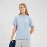 Soffio T-Shirt Women-Light Blue,White