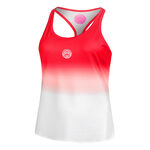 BIDI BADU Clothing BIDI BADU Crew Gradiant Tank Top Women-Red,White