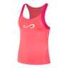 Race Tank Top Women-Coral
