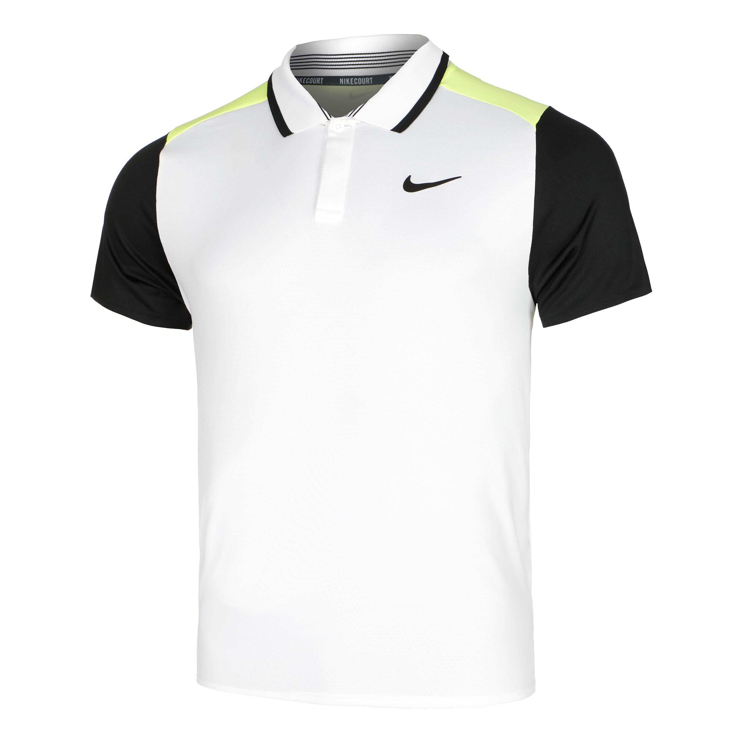 Court Dri Fit Advantage Polo Men White Black