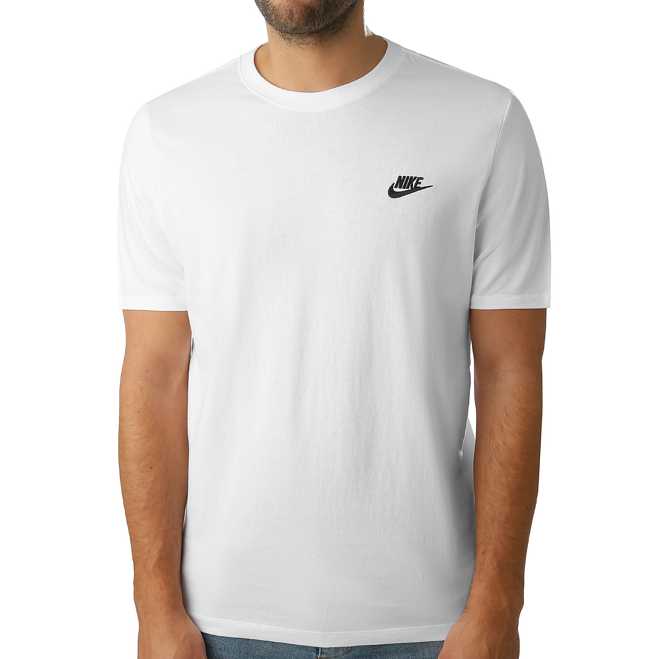 Sportswear Club T Shirt Men White Black
