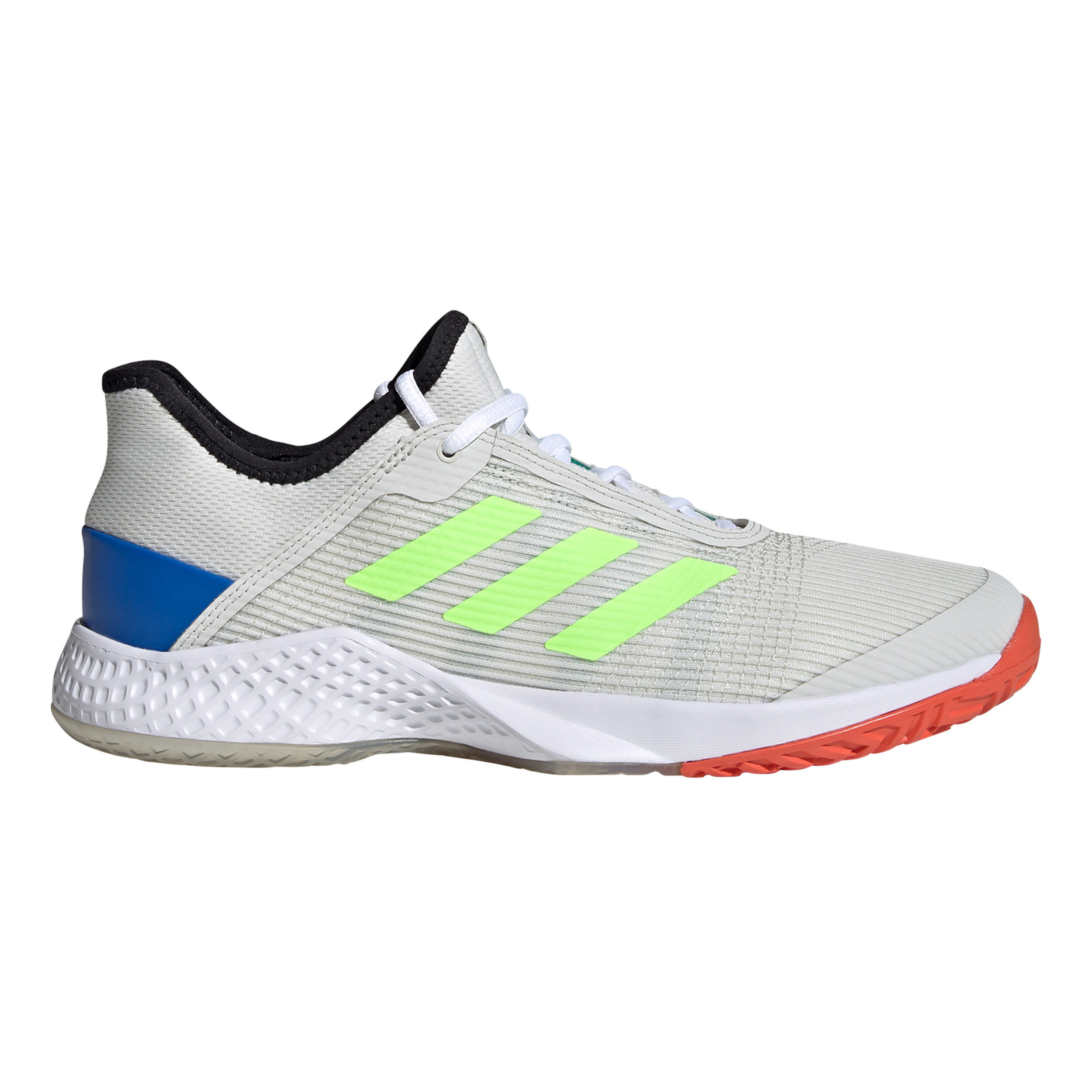 Buy adidas Adizero Club All Court Shoe Men Lightgrey Neon Green