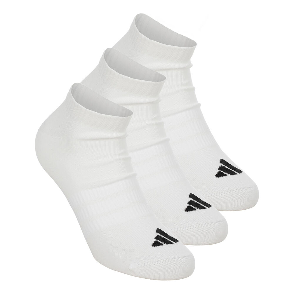 adidas Essentials Low 3P Tennis socks Unisex-white, black white adidas Essentials Low 3P Tennis socks Unisex-white, black white