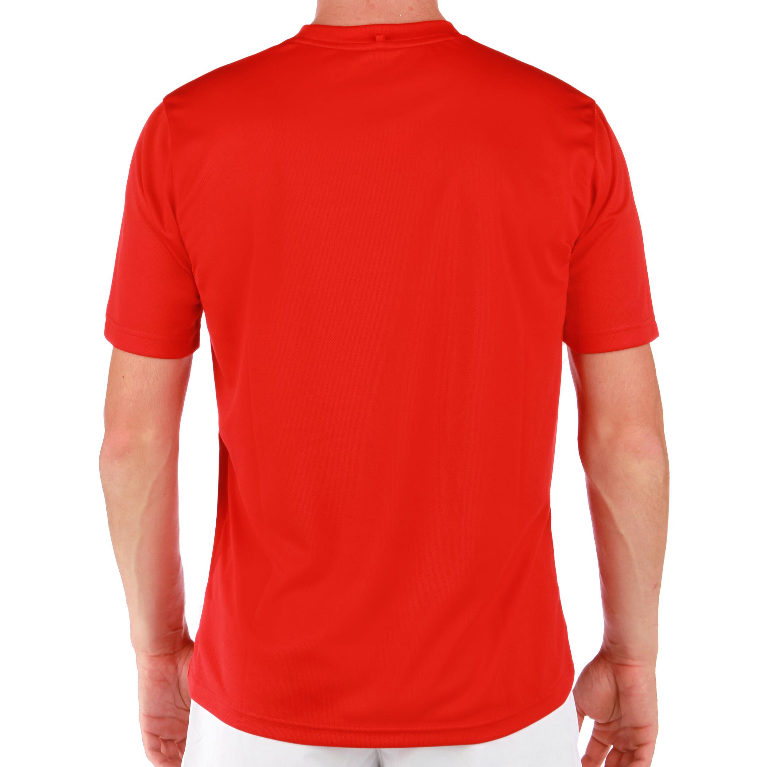 Buy Fila Logo T-Shirt Men Red, Black online | Tennis Point UK