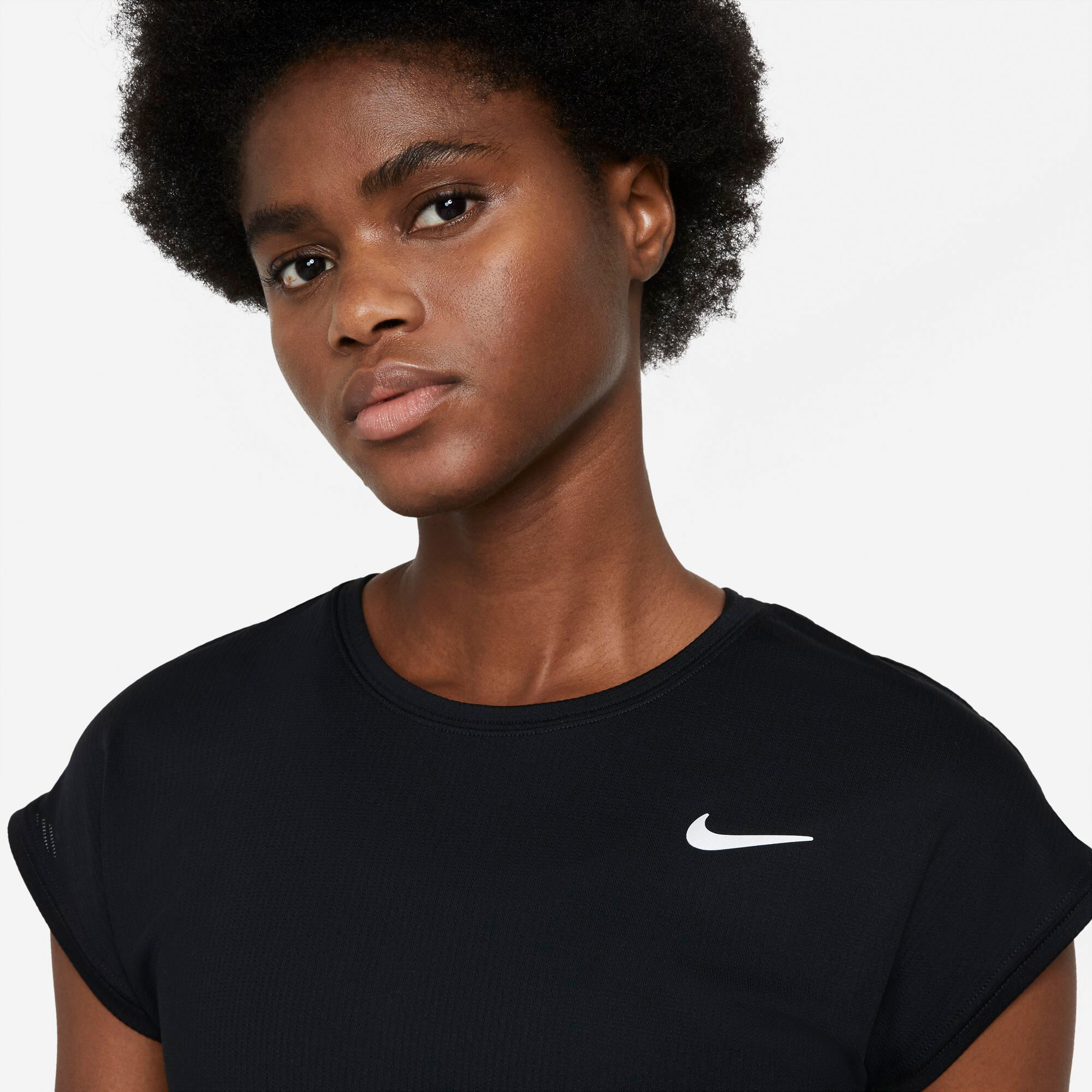 Black nike hotsell t shirt women's