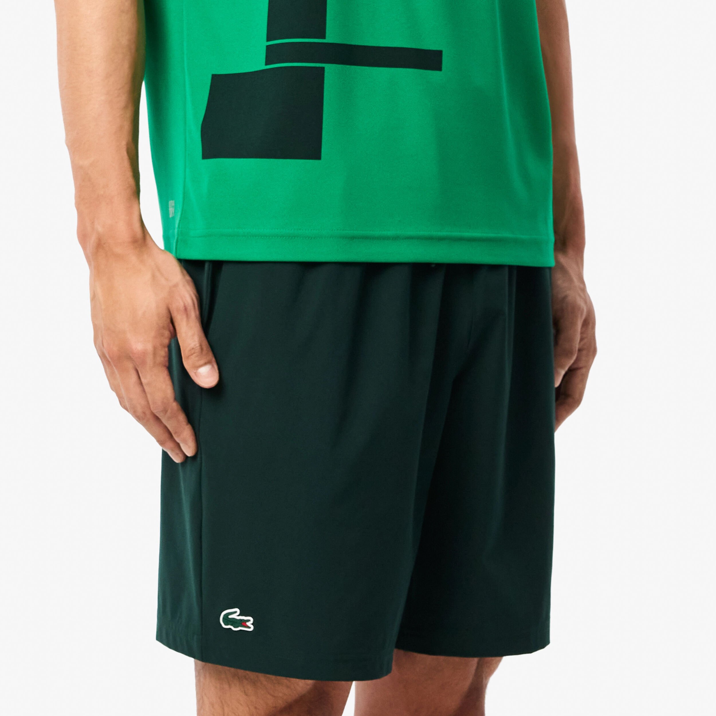 Buy Lacoste Shorts Men Dark Green online Tennis Point UK