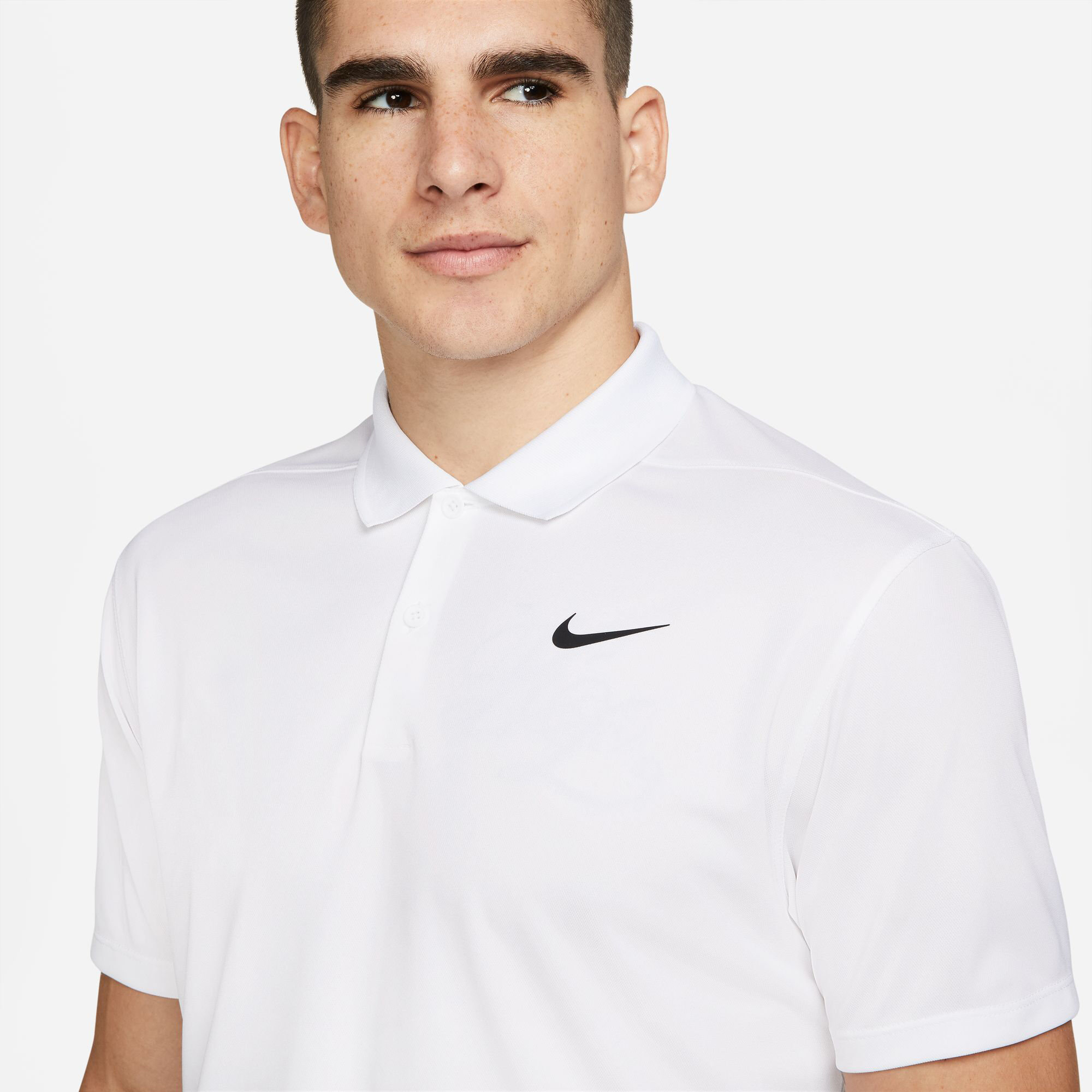 Dri Fit Polo Men White