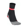 RU5 Running Socks Men-Black,Red