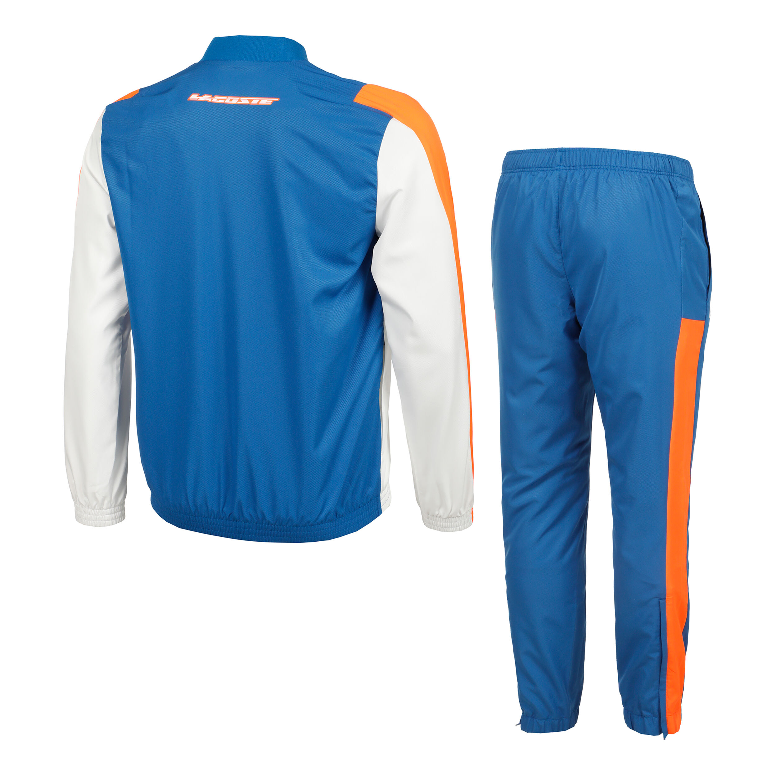 Orange 2025 lacoste sweatsuit