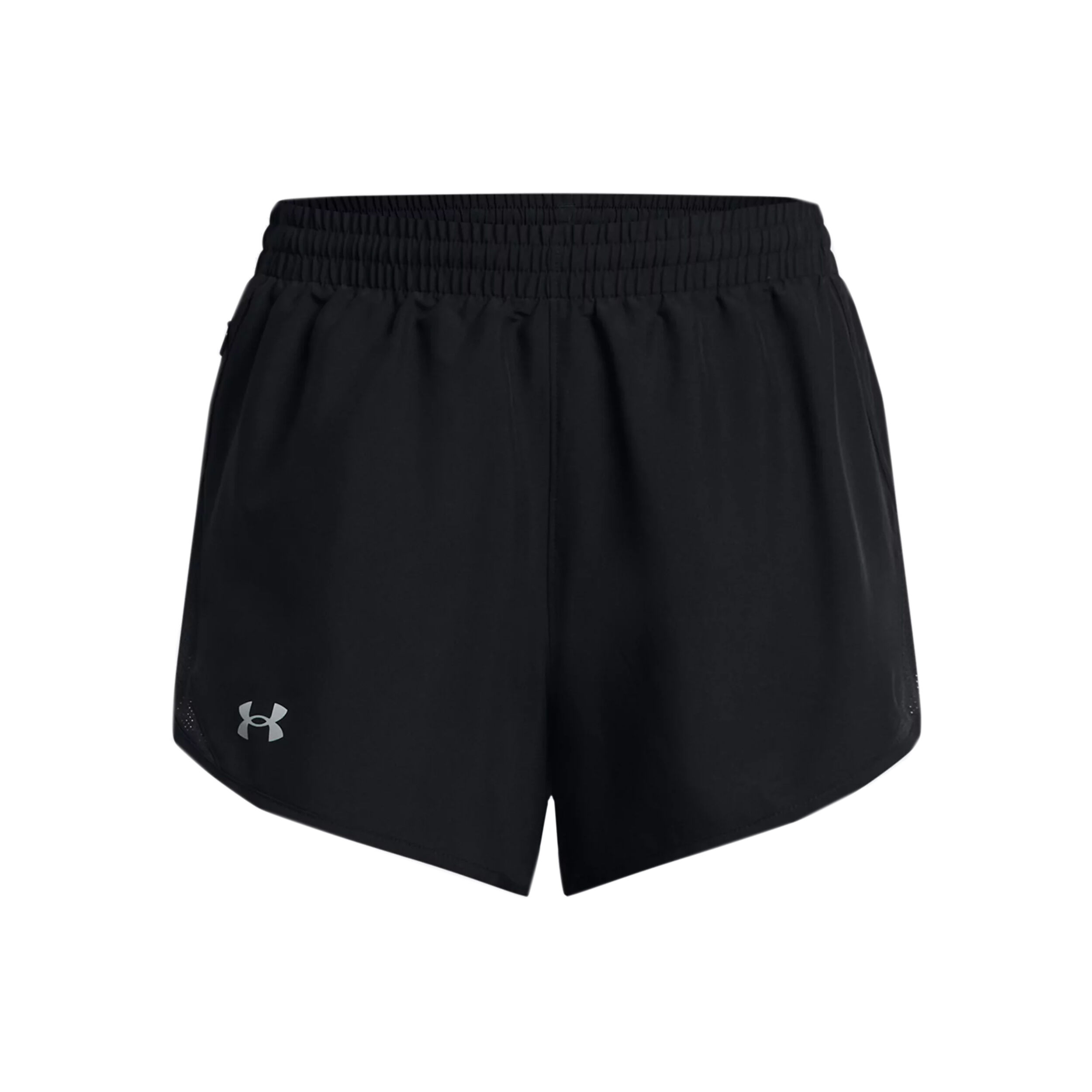 Under armour fly by shorts black discount