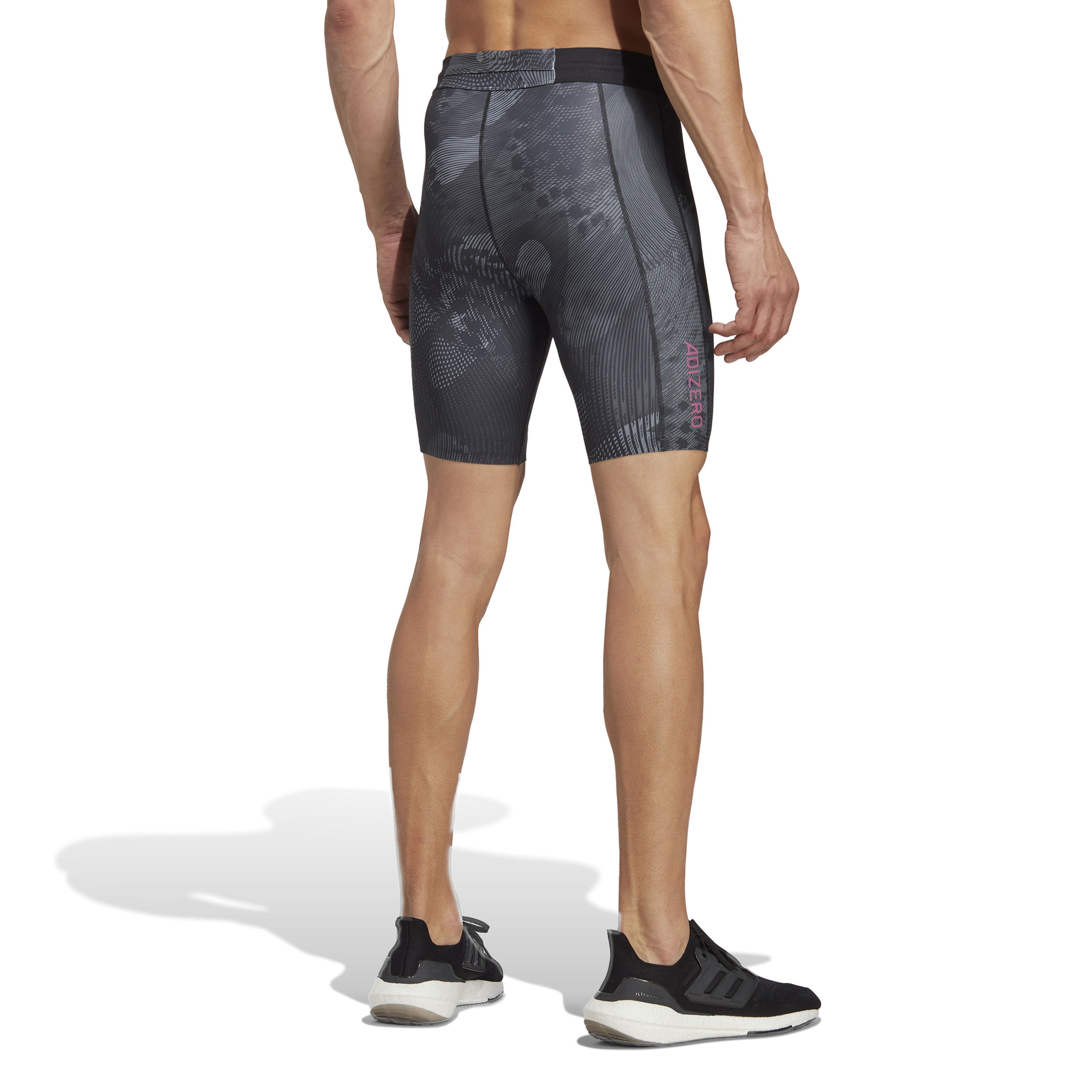 Adizero Short Tight Men Grey Black