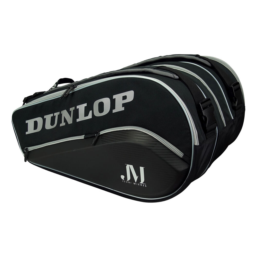 Dunlop Elite Thermo (Mieres) Padel Racket Bag-Black,Silver Dunlop Elite Thermo (Mieres) Padel Racket Bag-Black,Silver
