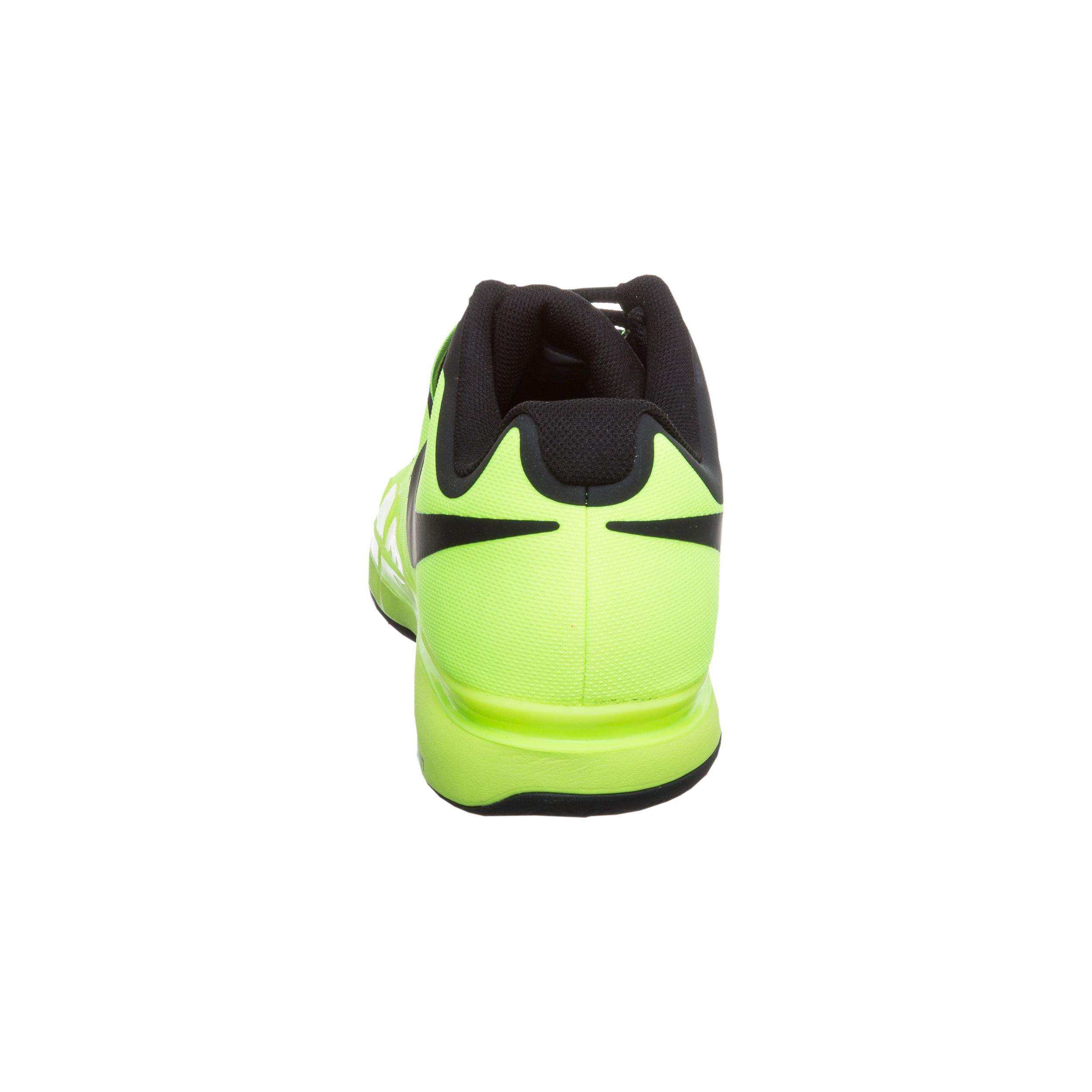 Roger Federer Zoom Vapor 9.5 Tour Clay Court Shoe Men Neon Yellow Black