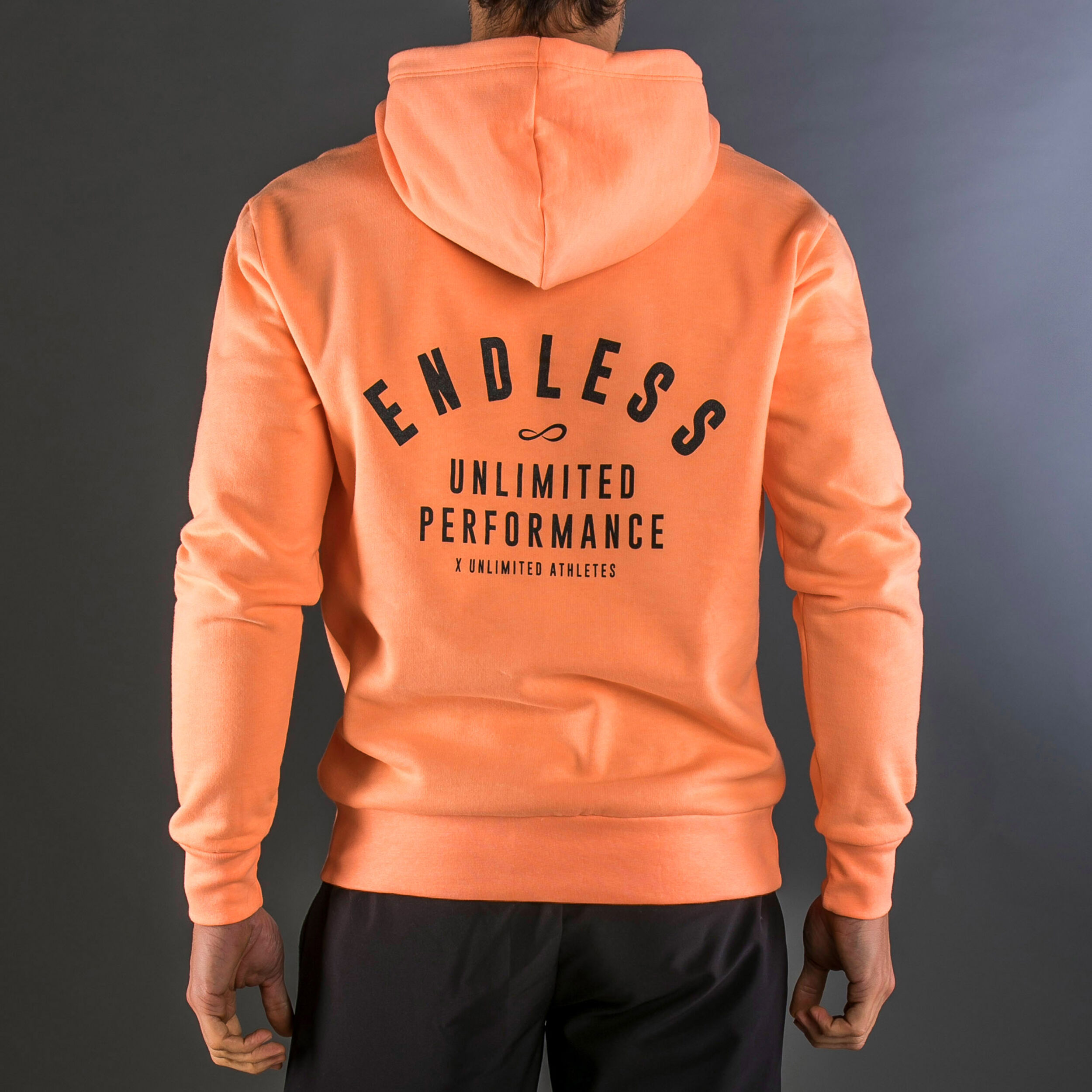 Orange sweatshirt for men store