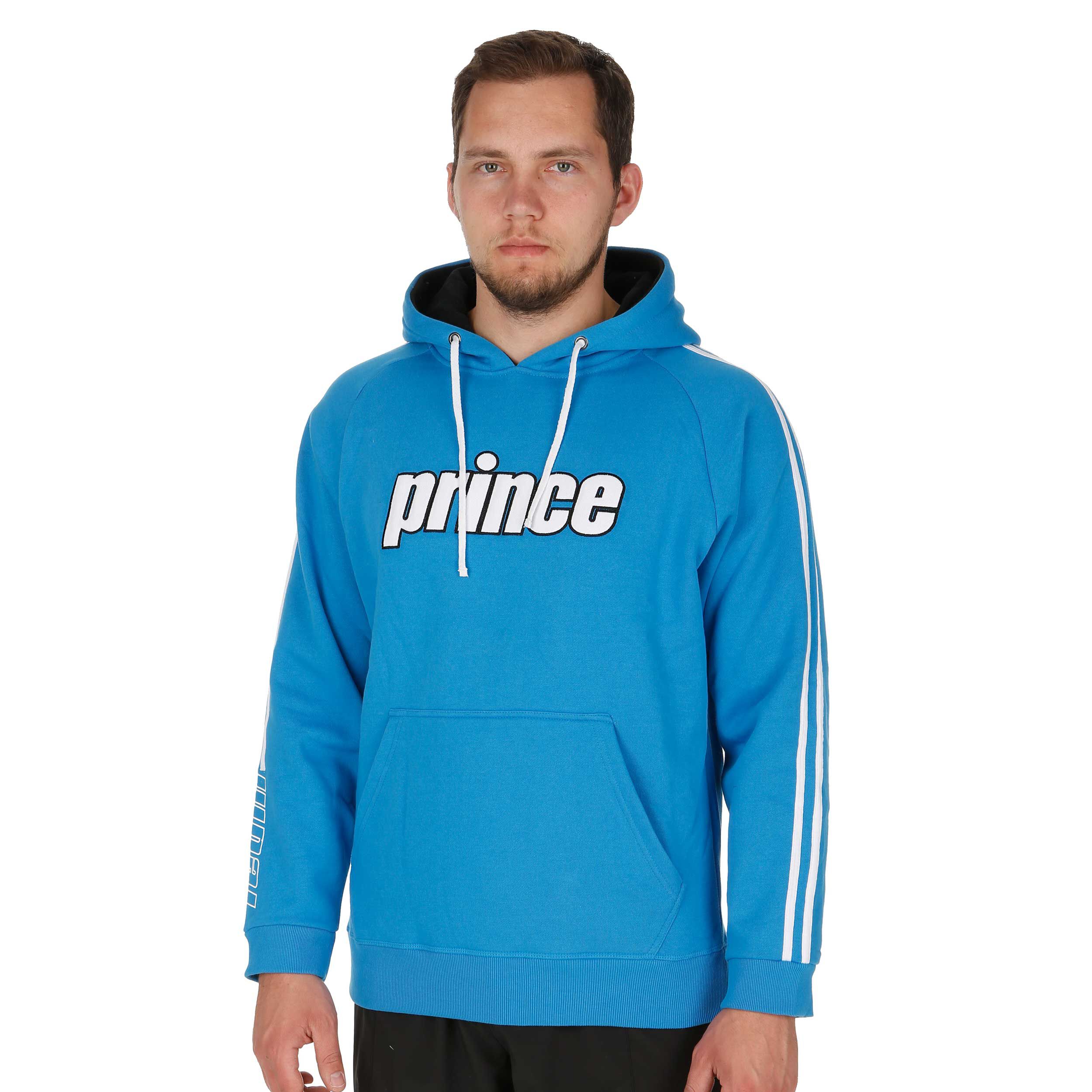 Buy Prince Pullover Hoodie Hoody Men Blue White online Tennis Point UK