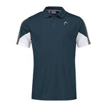 HEAD Clothing HEAD Club Tech 22 Polo Men - petrol, white