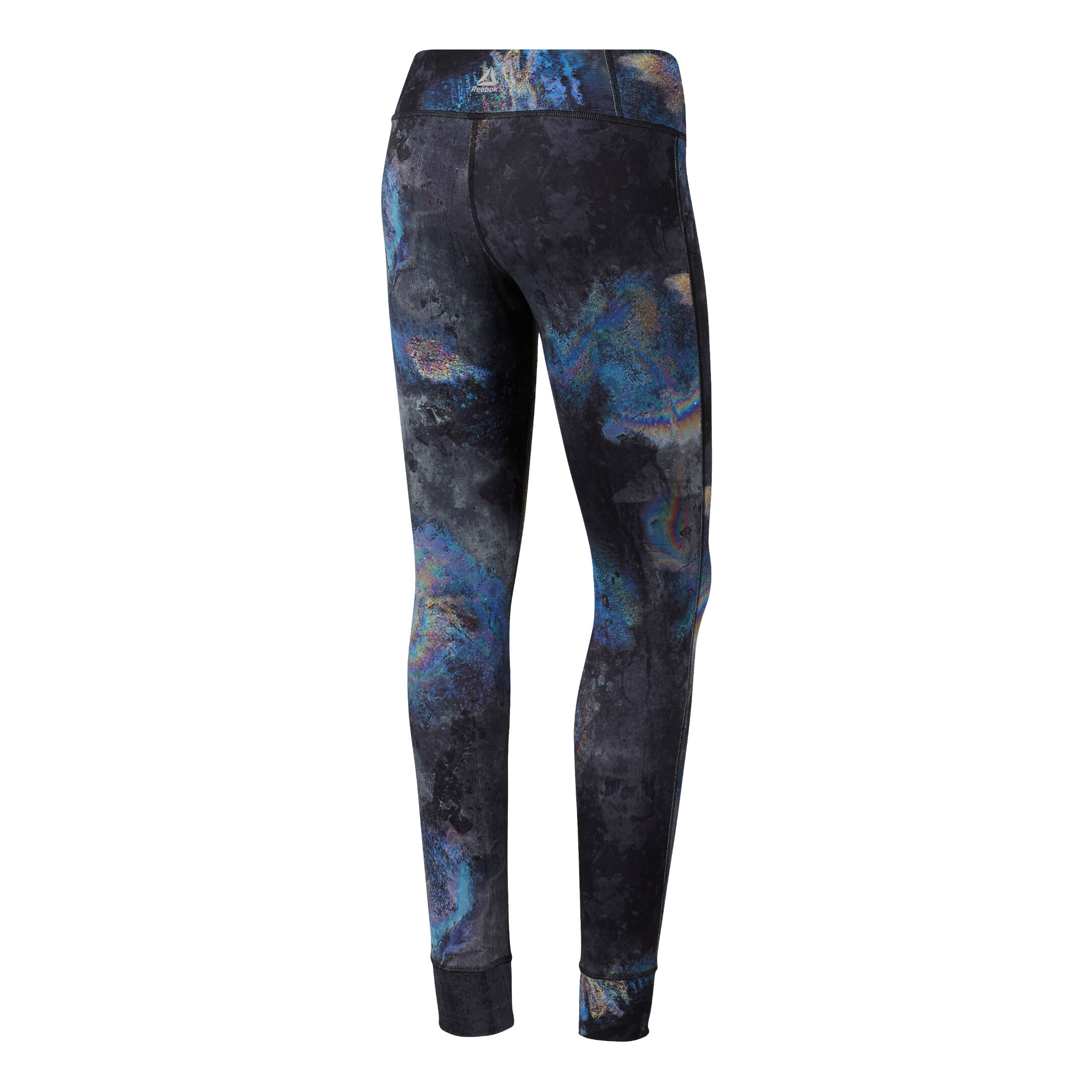 Lux Bold Oil Slick Tight Women Black Blue