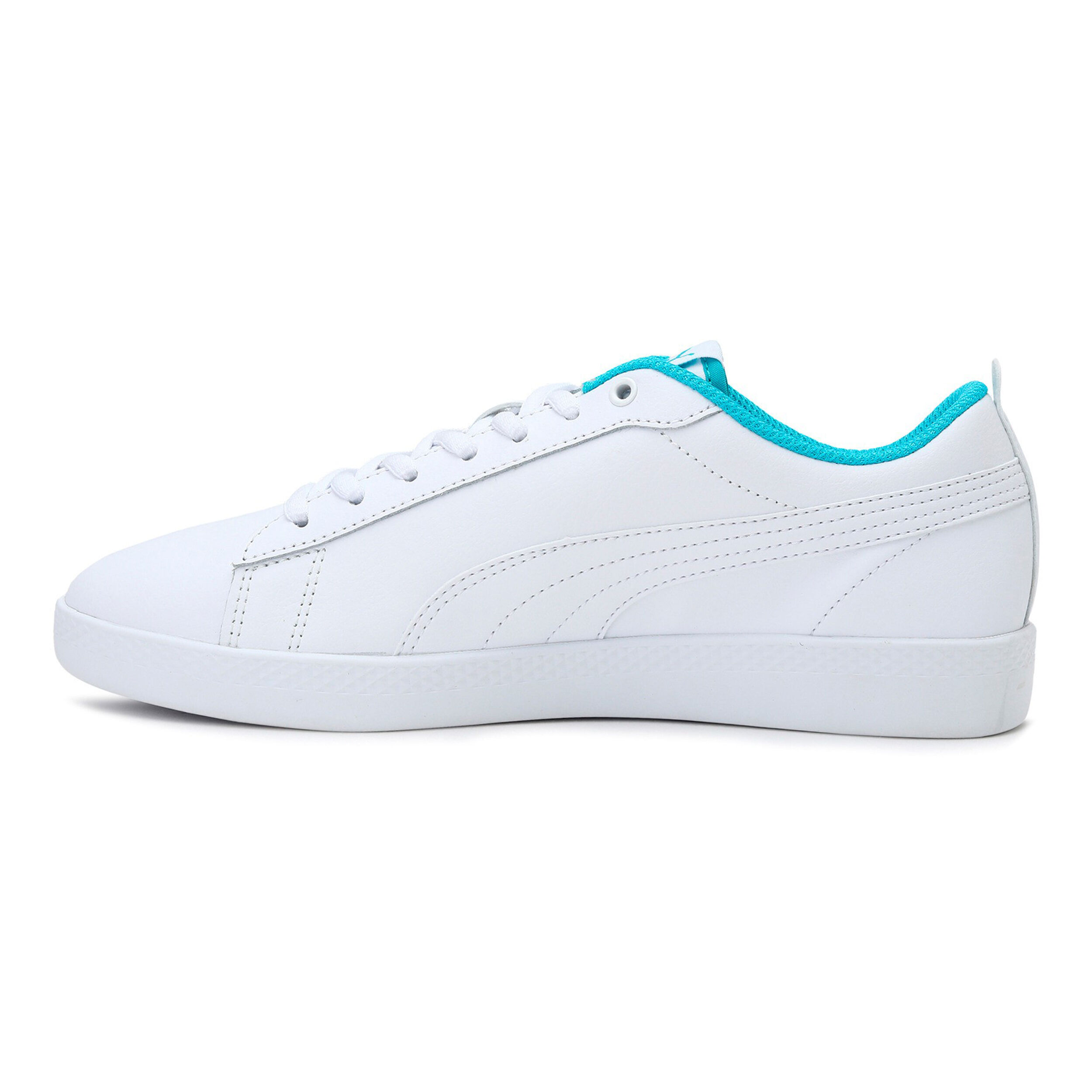Smash V2 L Sneakers Women White Turquoise