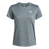 Tech Twist T-Shirt Women - blue grey, 