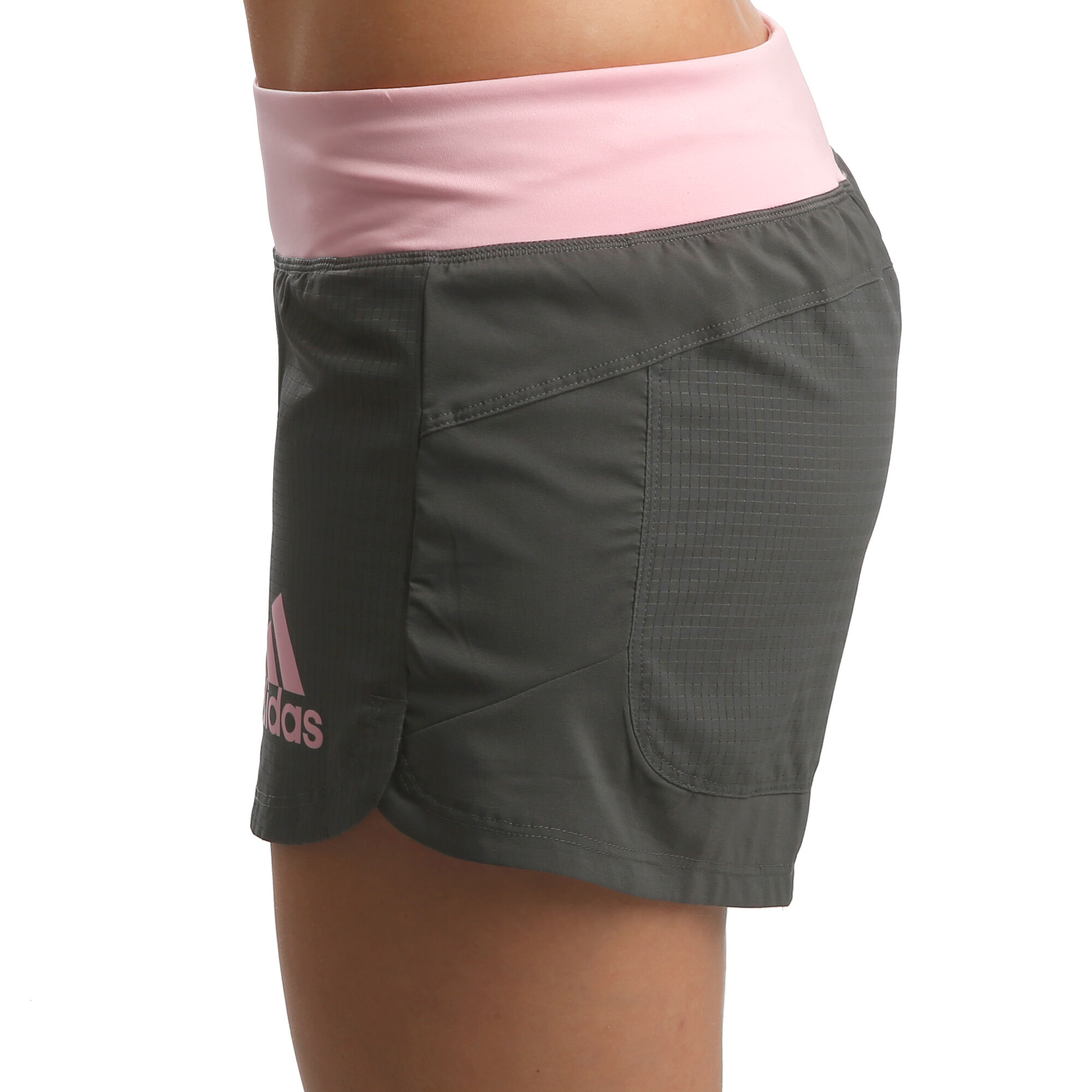 online TennisPoint buy adidas 2in1 Shorts Women Dark Grey, Pink