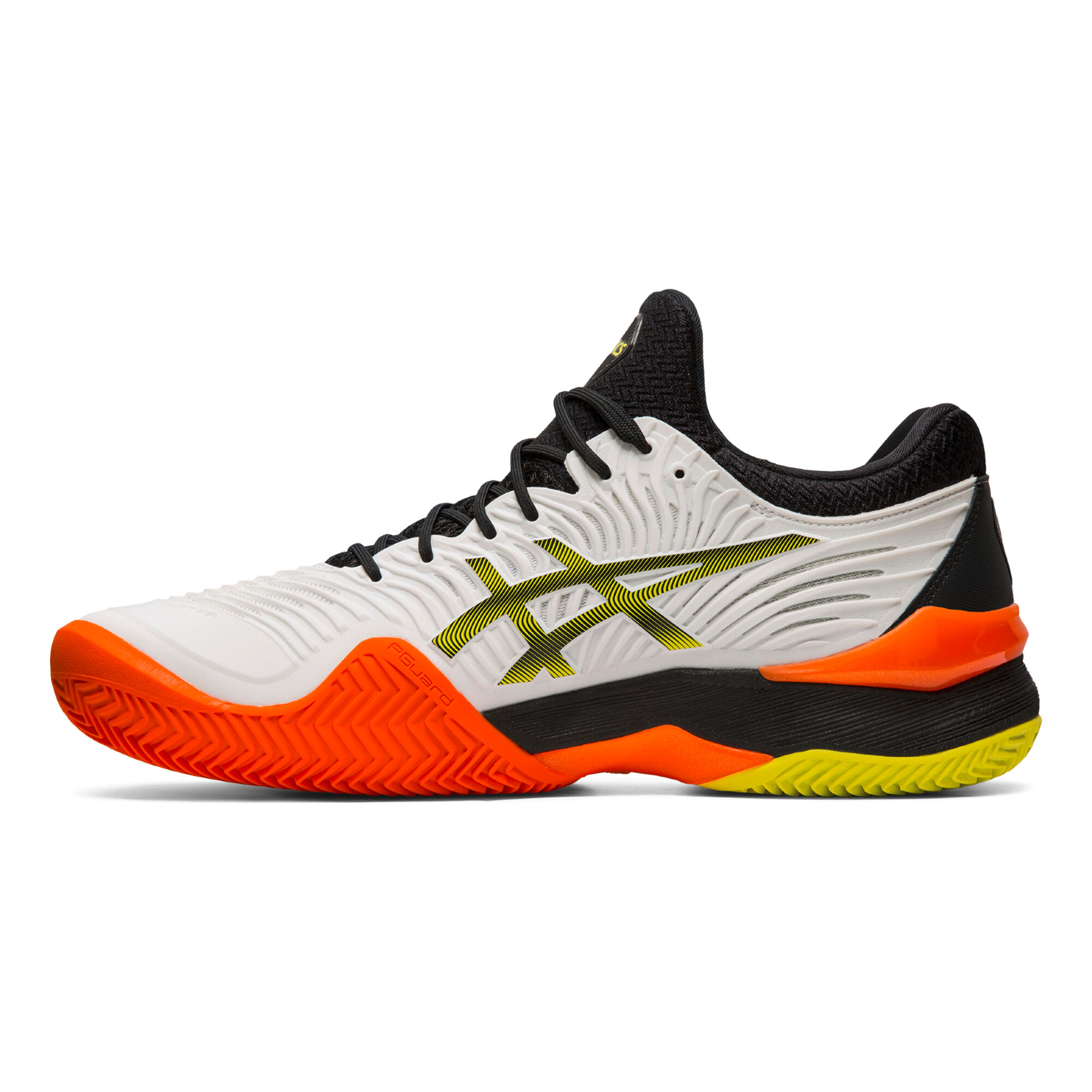 Buy ASICS Court FF Clay Court Shoe Men White Orange online Tennis