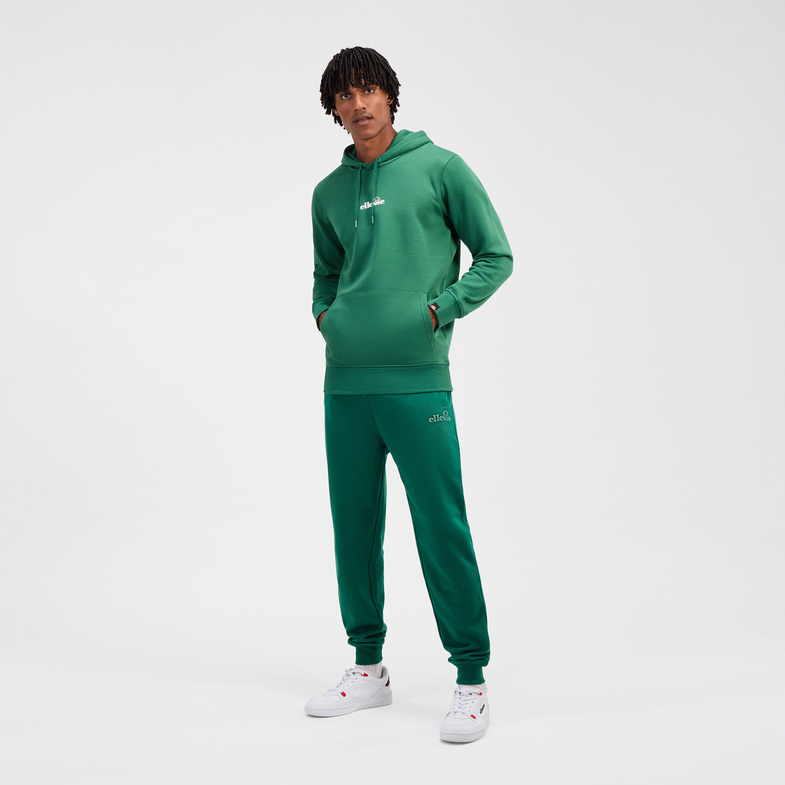 Ellesse hoodie green on sale