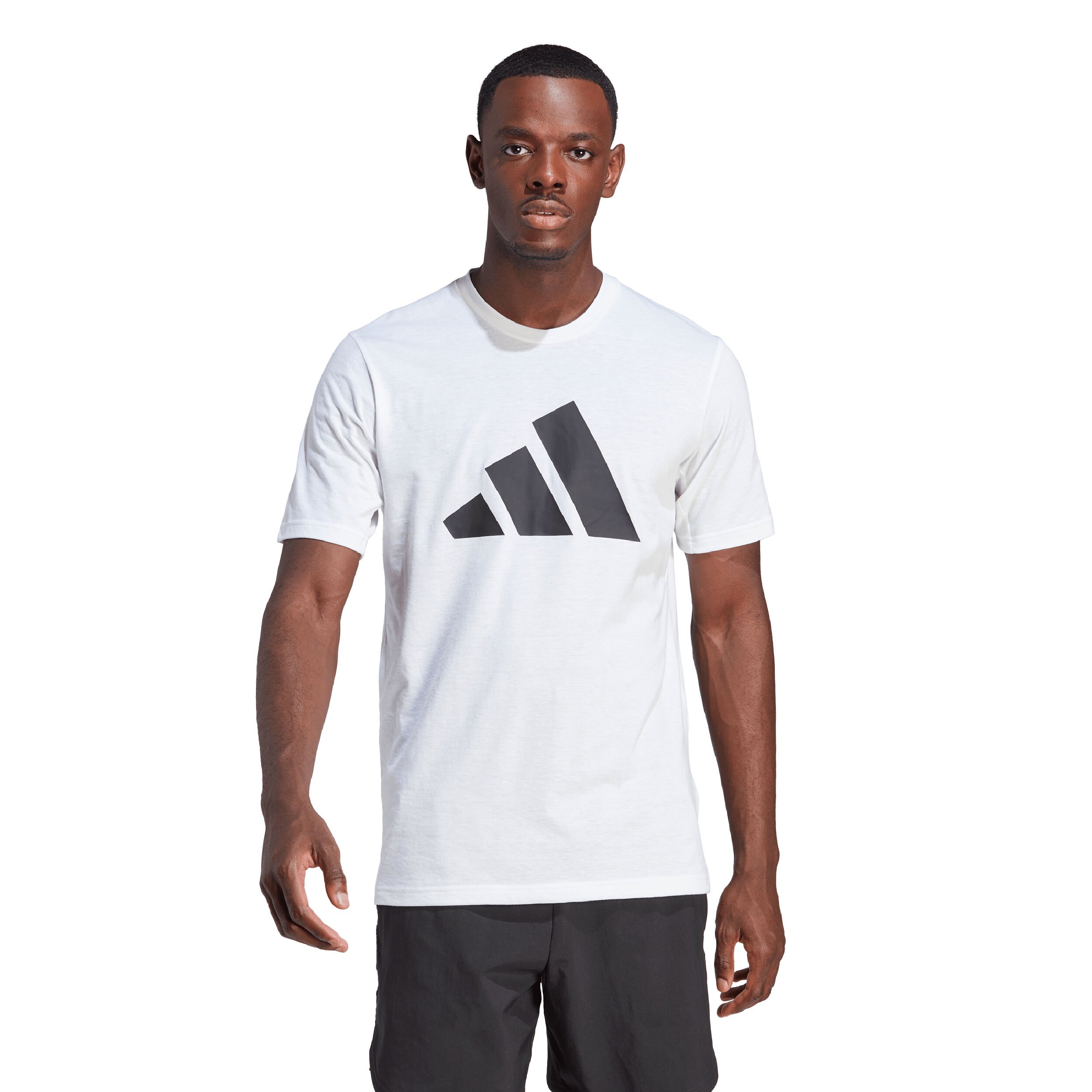 Buy adidas Training Essentials Feel Ready Logo T Shirt Men White