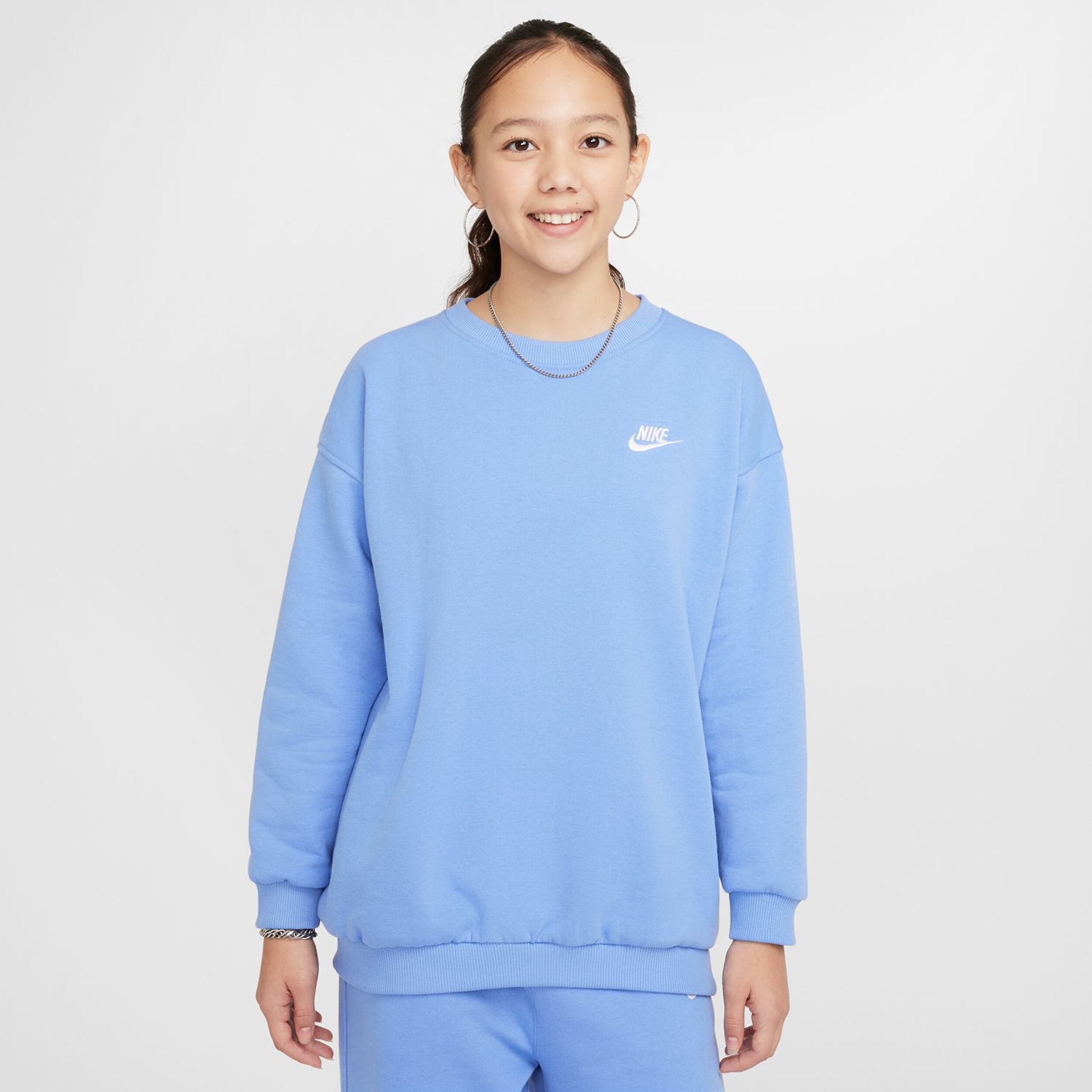 Pale blue sweatshirt ladies new arrivals