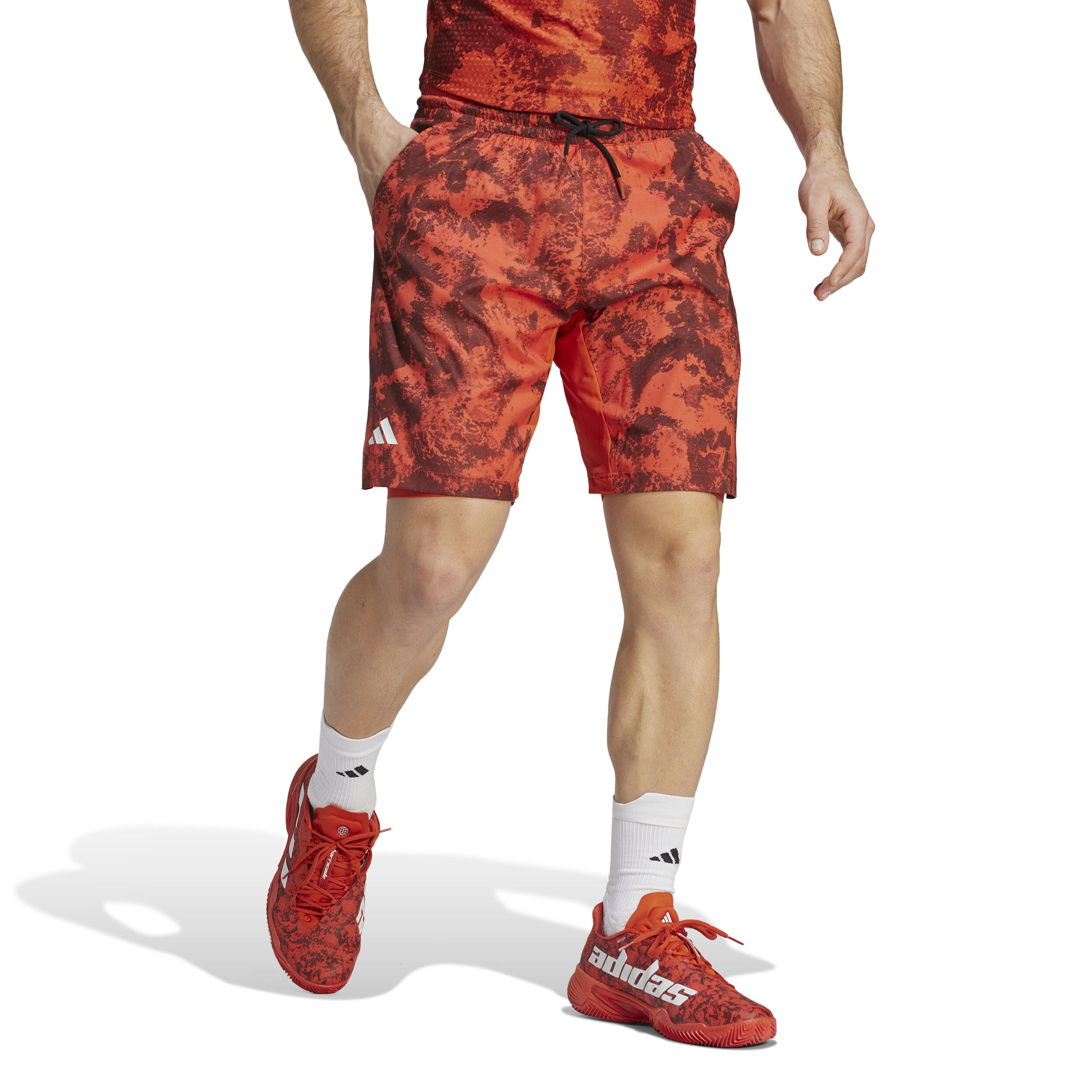 Buy adidas Paris 2N1 Shorts Men Orange Red online Tennis Point UK