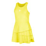 Flounce Dress Women - yellow, white