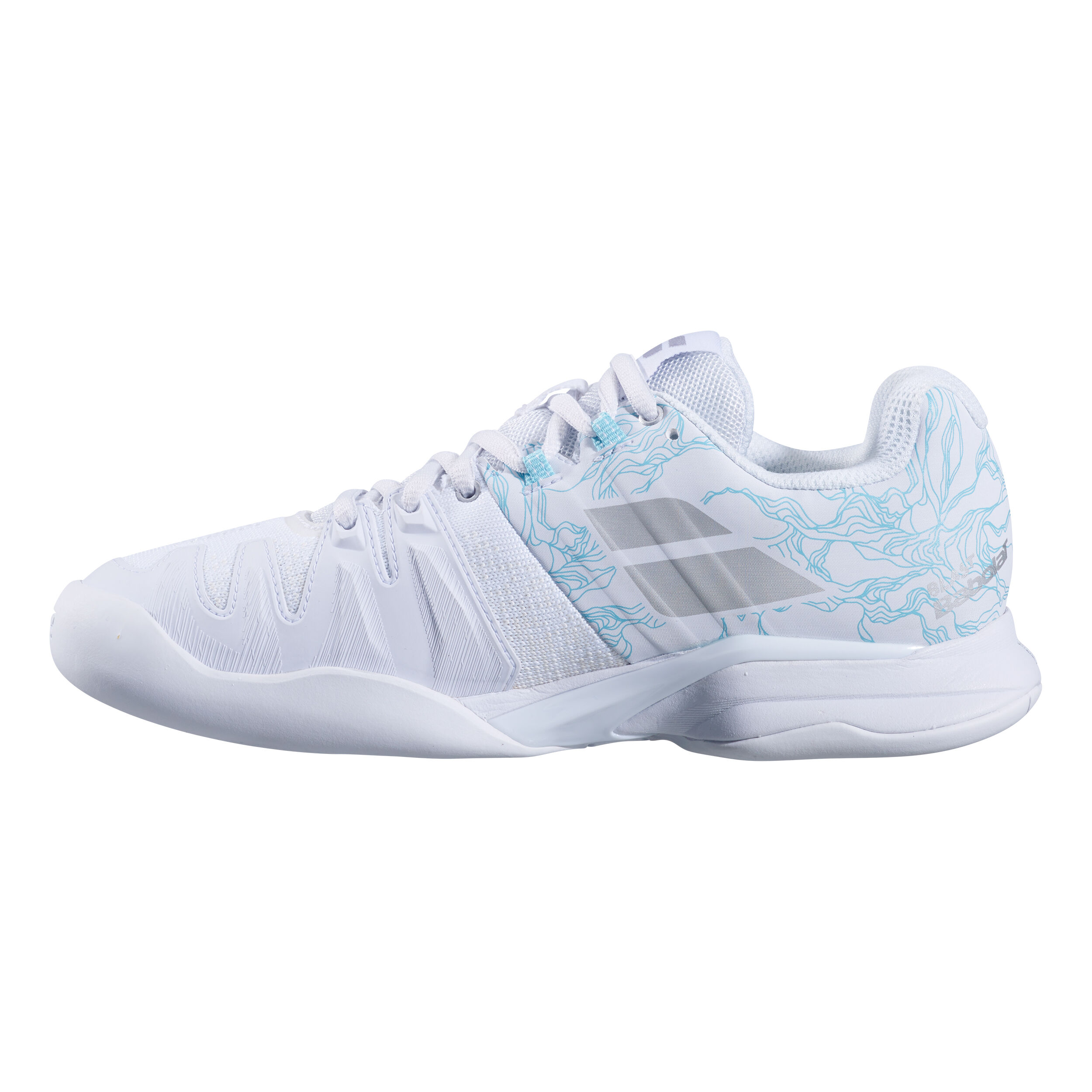 Buy Babolat Propulse Blast Carpet Shoe Women White Light Blue