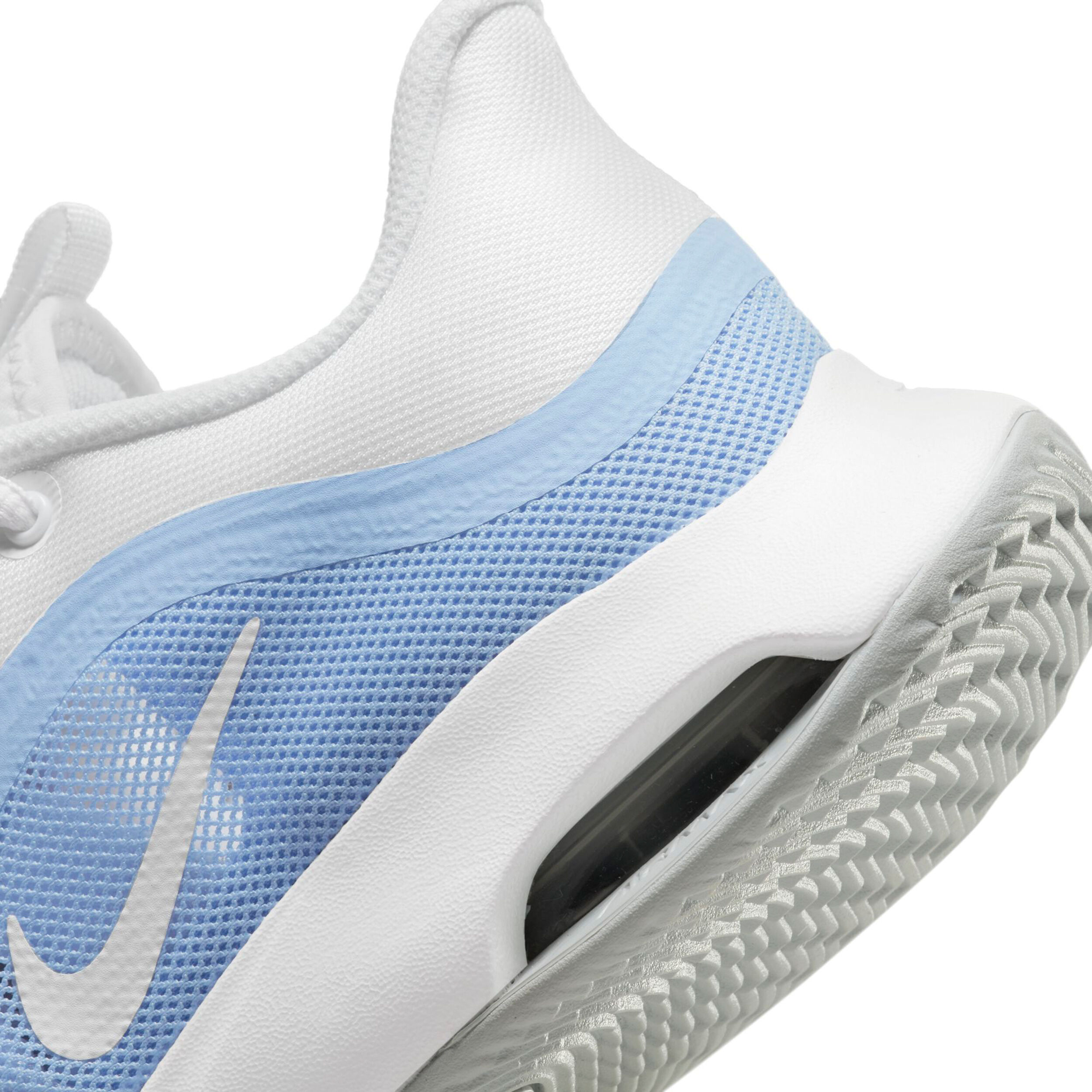 Air Zoom Max Volley All Court Shoe Women White Light Blue