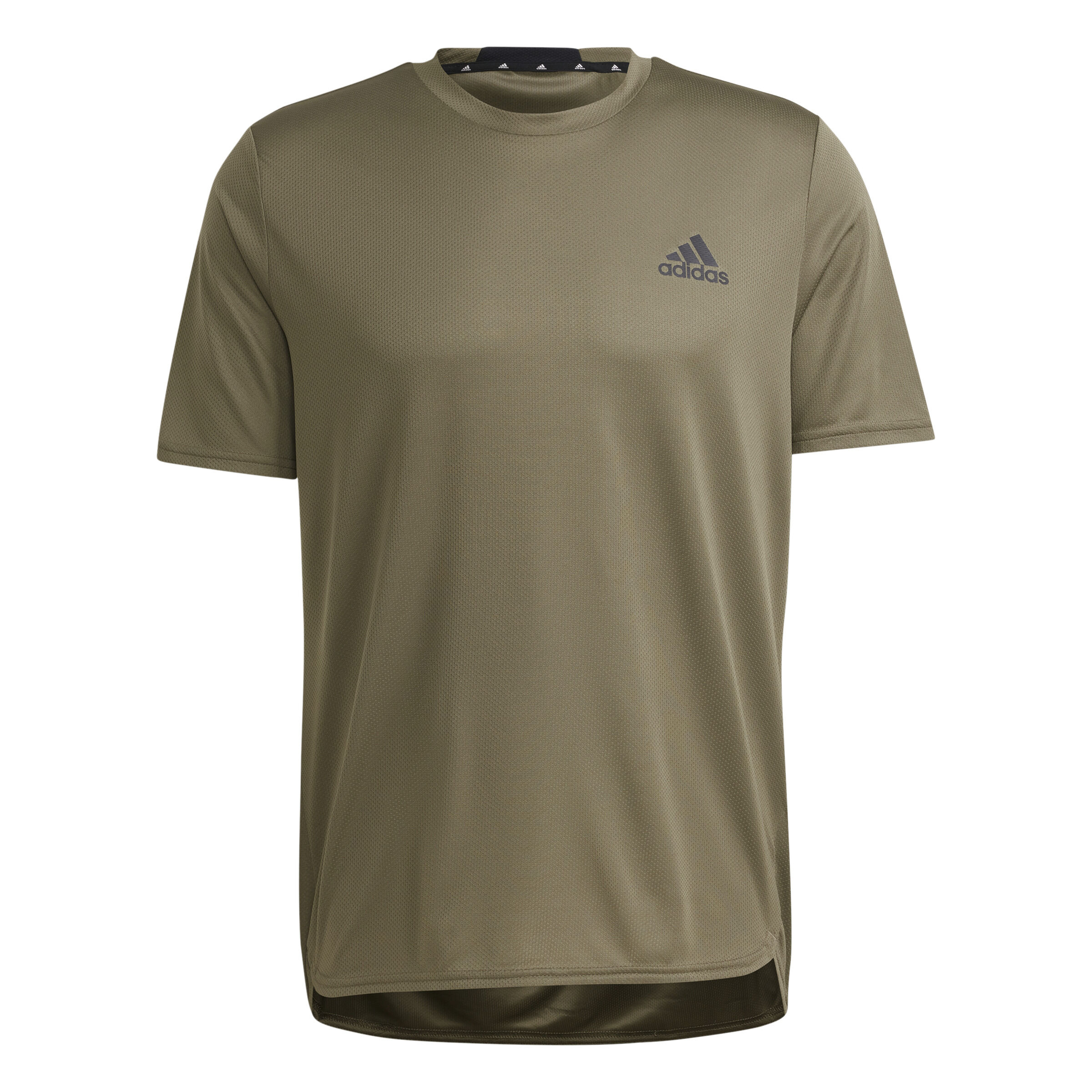 Olive green adidas shirt mens online