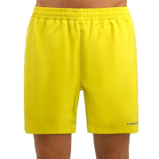 buy HEAD Club Shorts Men Lemon, Silver online TennisPoint