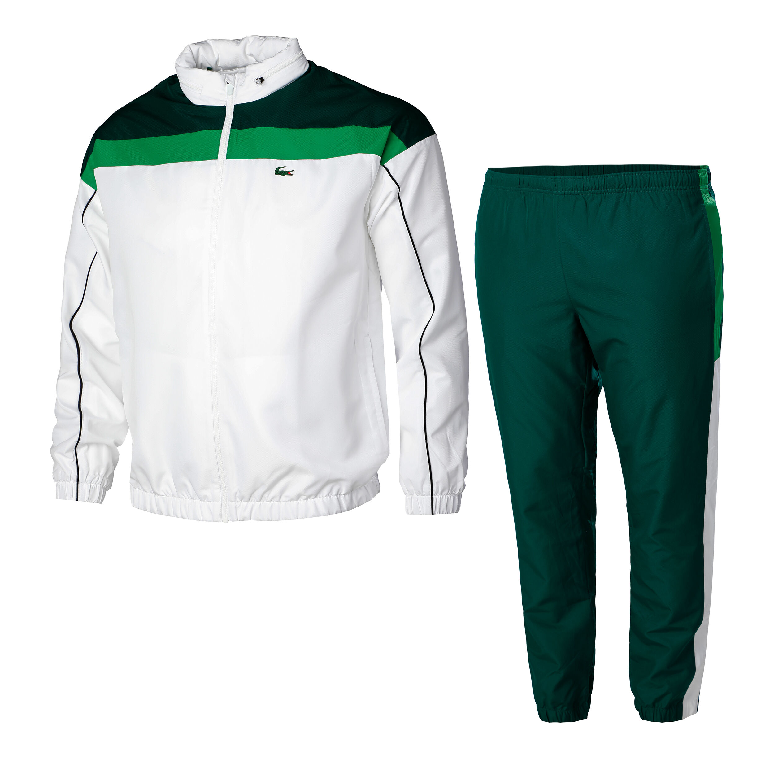 Buy Lacoste Tracksuit Men Green White online Tennis Point UK