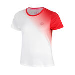 BIDI BADU Tennis apparel BIDI BADU Crew 2.0 Fade T-Shirt Girls-red