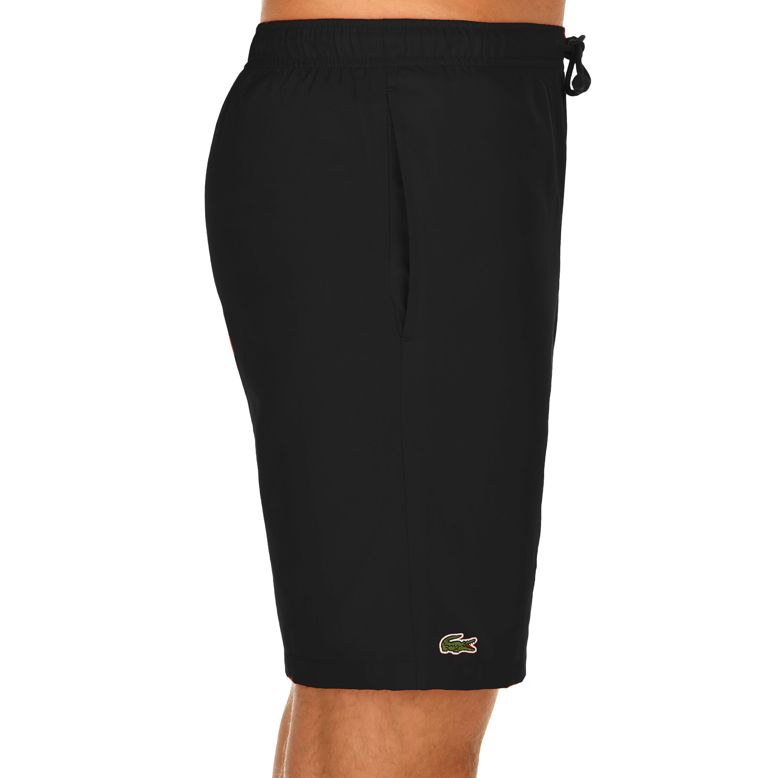 Mens black online lacoste shorts