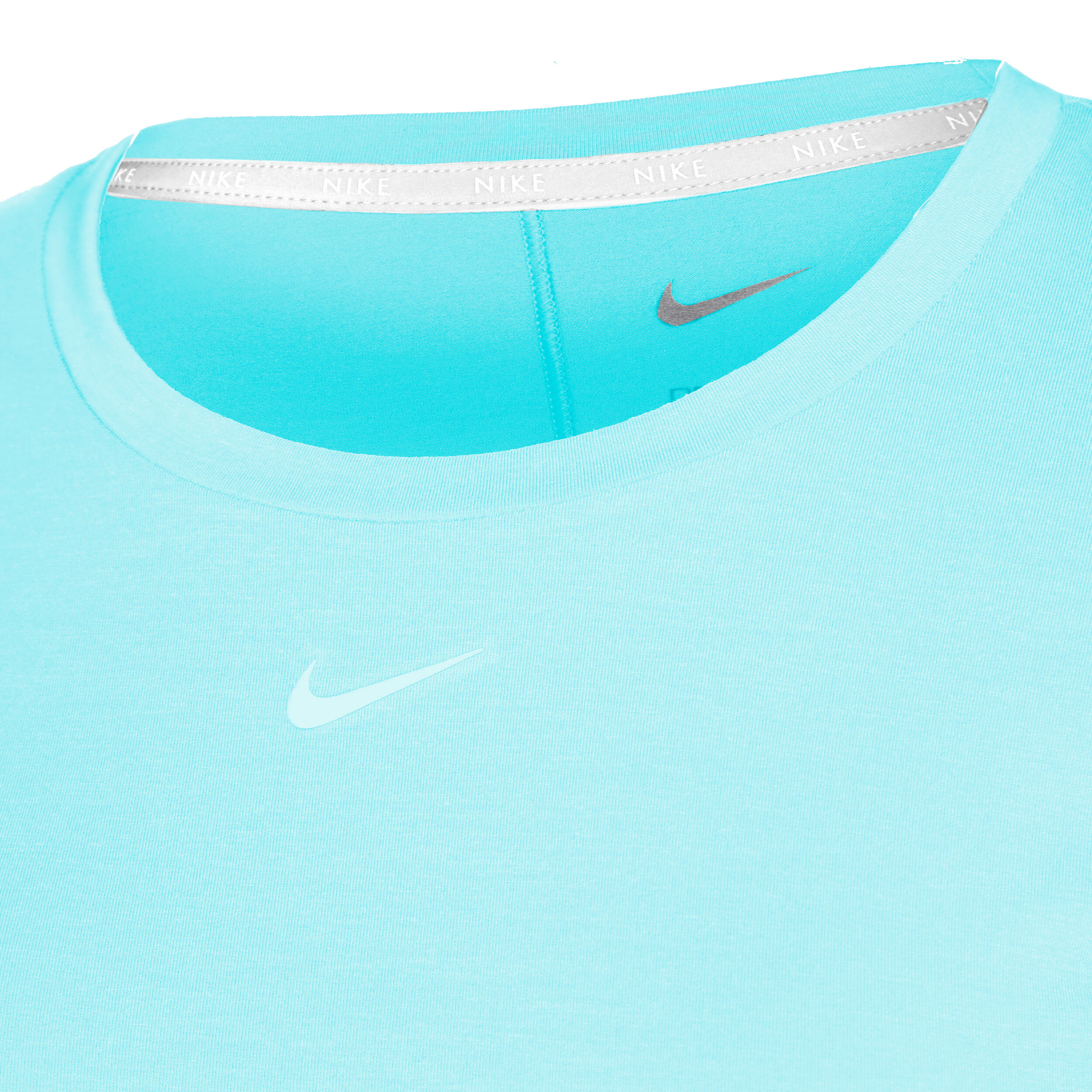Light aqua nike online shirt