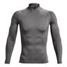 Heatgear Comp Mock Long Sleeve Men-Grey