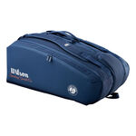 Wilson Wilson Tour Roland Garros Sessionsoire Racket bag 6 Pack - cream