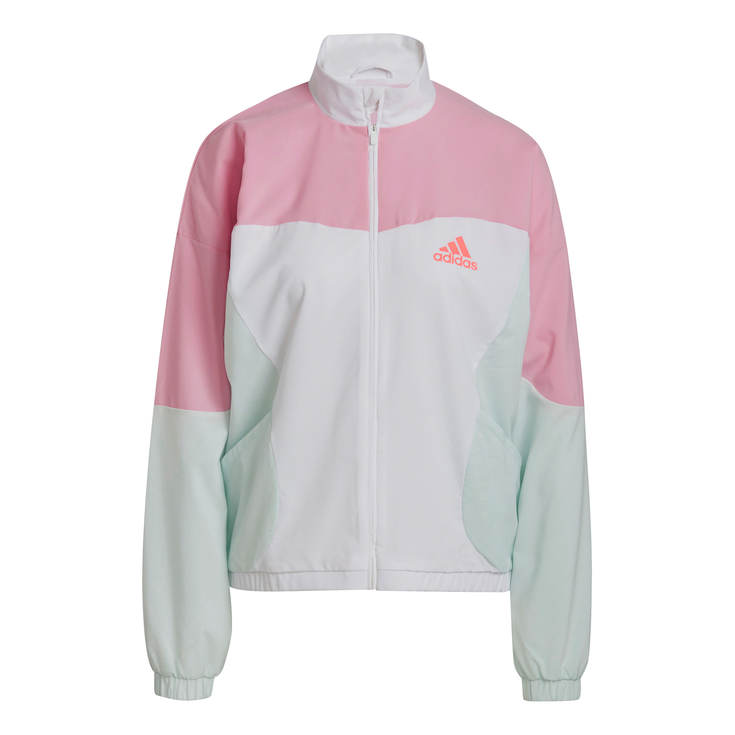 Women's colorful adidas jacket top