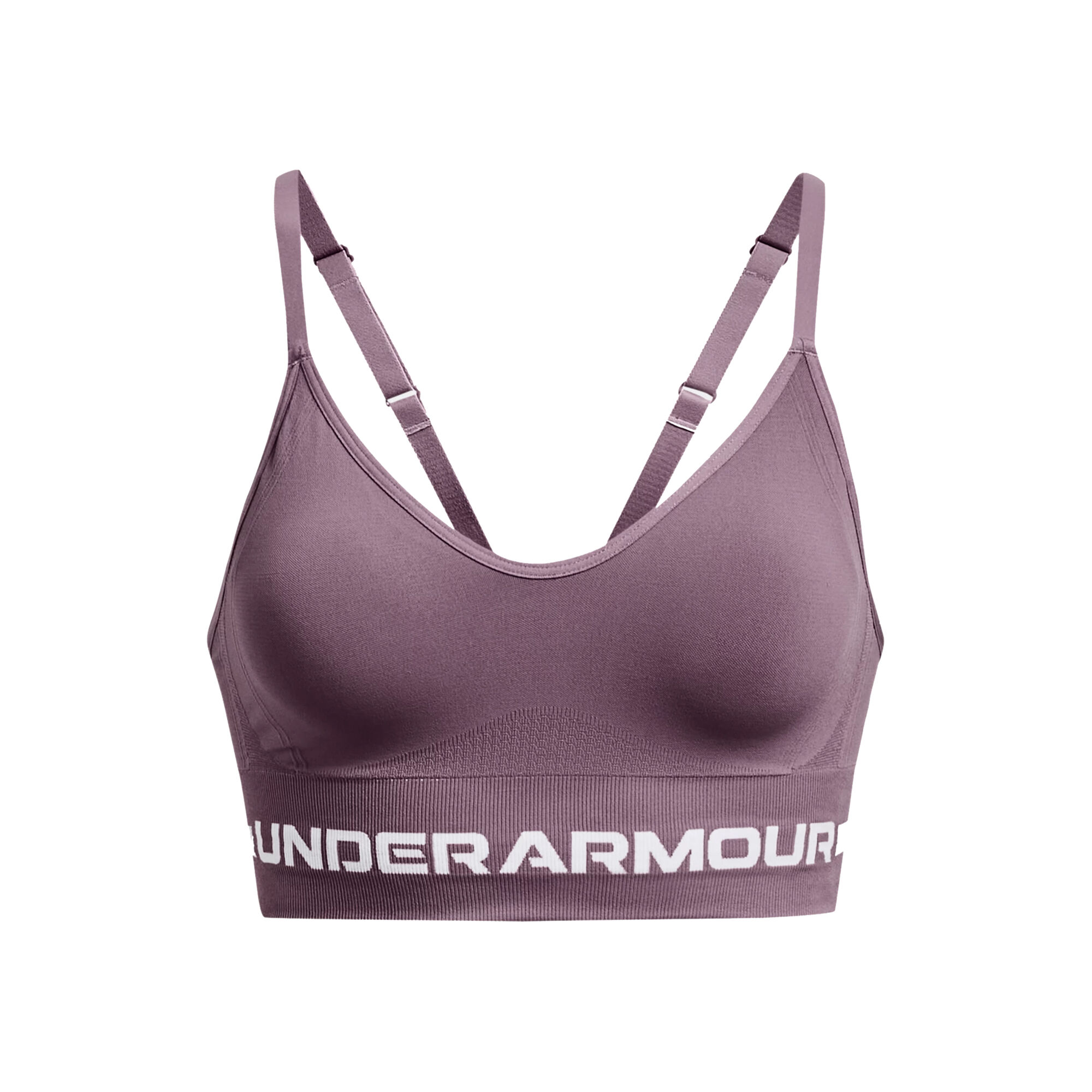 Seamless Low Long Sports Bras Women - Lilac