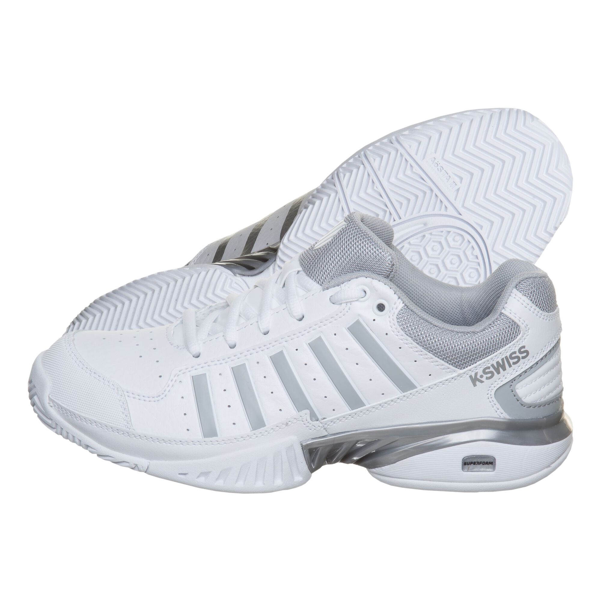 Buy K-Swiss IV All Court Shoe Women White, Grey online | Tennis Point UK