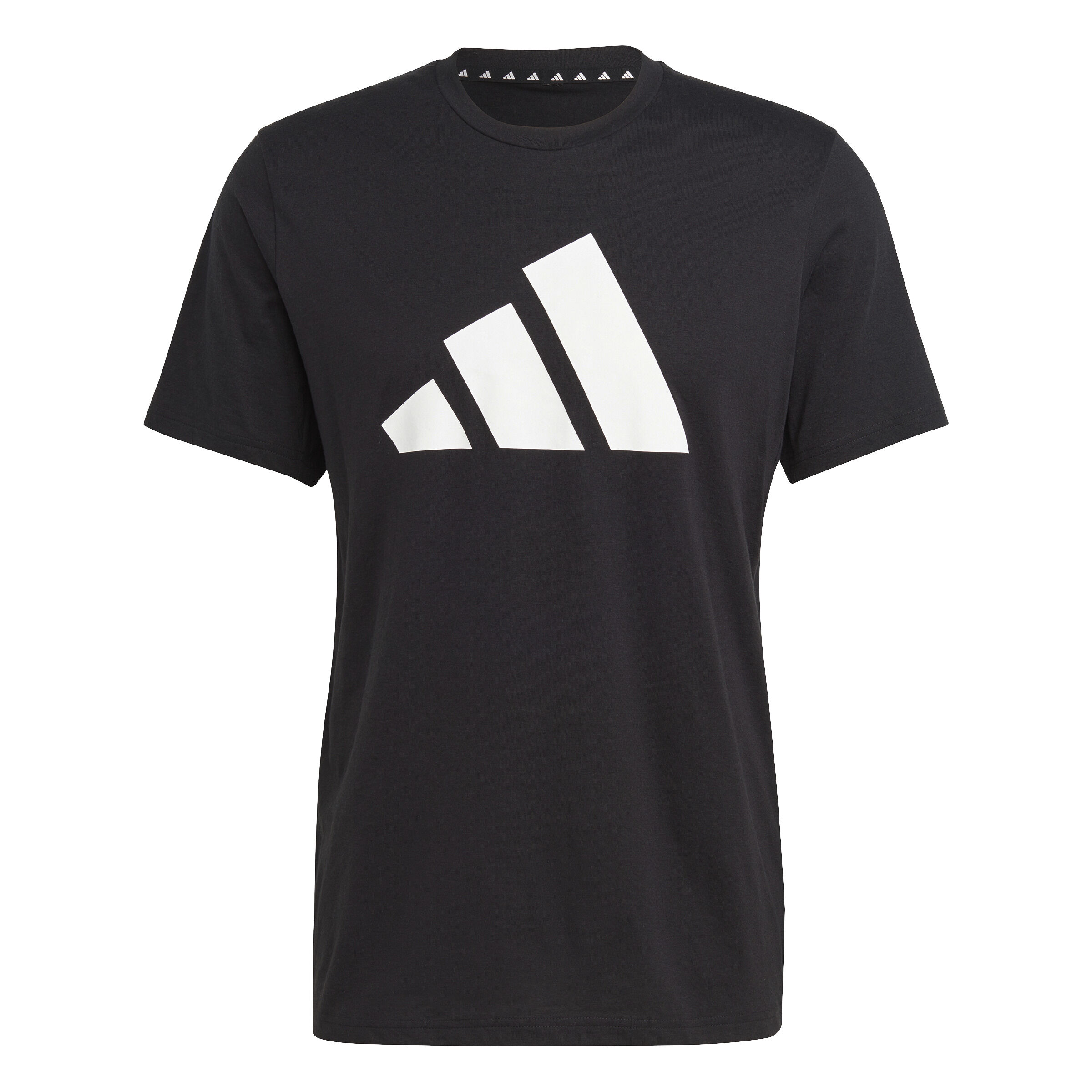 Training Essential Feel Ready Logo T Shirt Men Black White